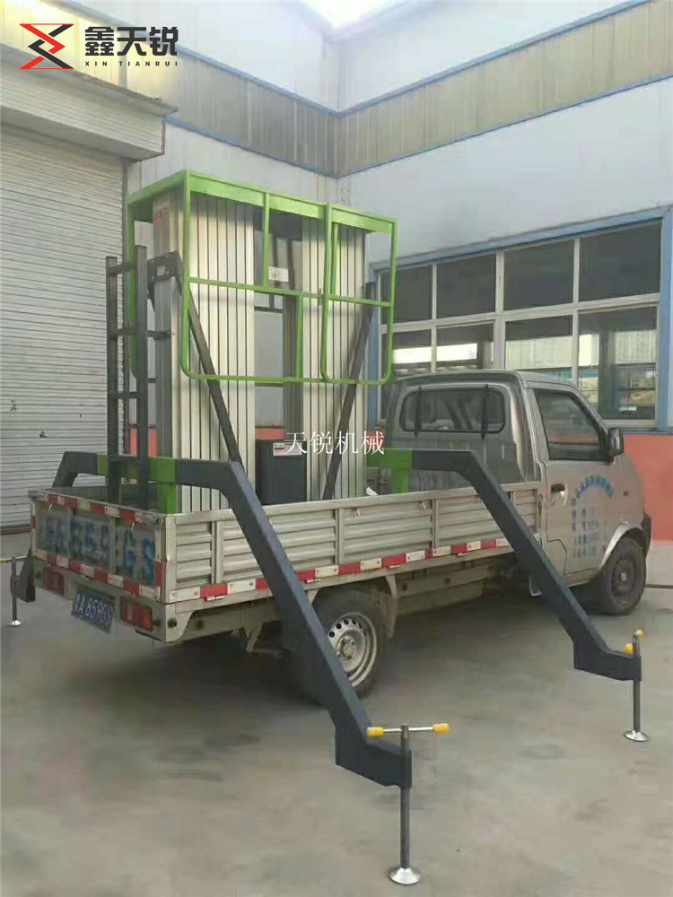 巴中车载铝合金式升降机